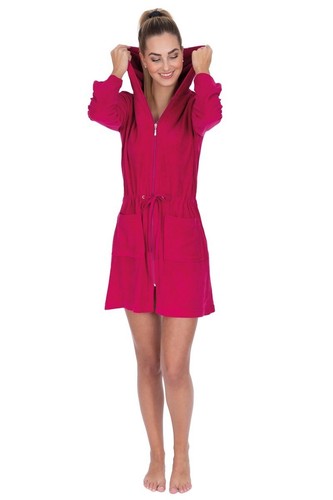 Damen bademantel badejacke - bademantel,