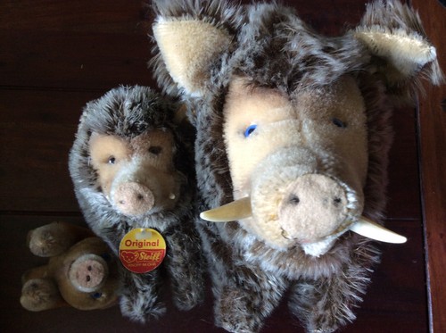 Wildschwein steiff tier - [,