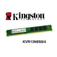 Kingston KVR13N9S8/4 DDR3 Ram 4GB PC3-10600U DDR3-1333 Speicher Low Profile