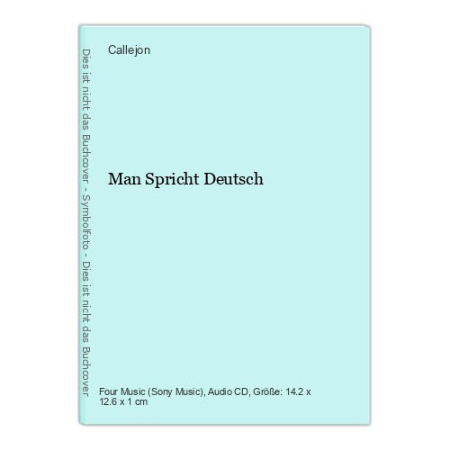Man spricht deutsch callejon - man, callejon: