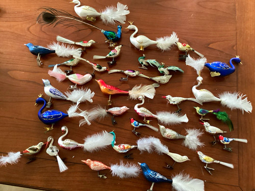 Vogel christbaumschmuck - vogel,