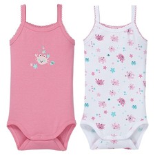 NEU 2x Impidimpi Sommer Bodys Mädchen Gr 98/104