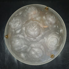 Außergewöhnliche französische  Hängelampe Art Deco ähnl. Dégué, Vintage