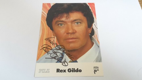 Autogramm rex gildo - autogramm,