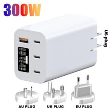 300W GaN PD Fast Wall Charger