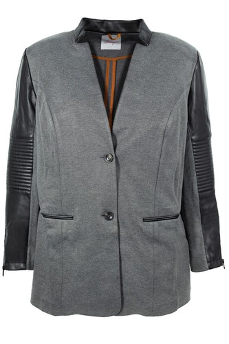 Sheego sweatblazer jacke - sheego,