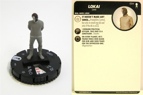 Heroclix 004 lokai - -, #004