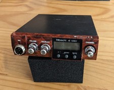 CB Funk Funkgerät ALBRECHT AE5280 Wurzelholzoptik LKW Womo + Mikrofon