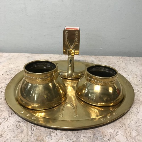 Tischset jugendstil messing - tischset,
