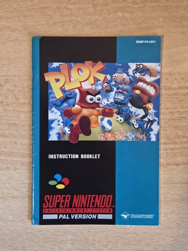 Snes super nintendo plok - snes,