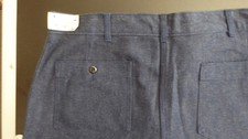 Vintage Trousers Utility Denim