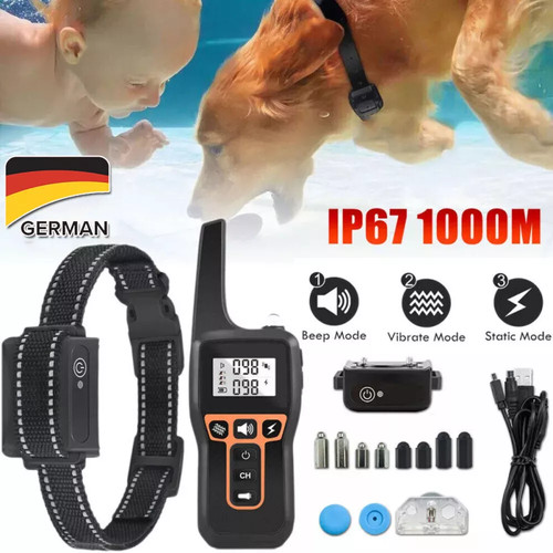 1000m erziehungshalsband mit - 1000m,