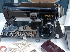 PFAFF  NÄHMASCHINE 130 MEGA Zubehör Jeans Leder Seide Baumwolle