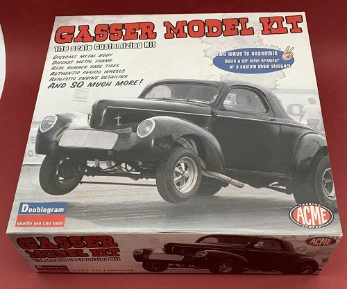 Willys gasser model - model, metal