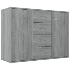 Sideboard Grau Sonoma 88x30x65
