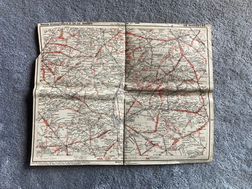 Deutsche strassenprofilkarte - deutsche,