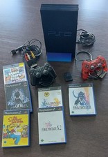 Playstation 2/ PS2 Konsole - schwarz - mit Zubehörpaket u. Lösungsbuch(FSK16)