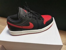 NIKE JORDAN  1  LOW  Damen Schuhe  Sneaker Gr. 38 NEU schwarz-rot