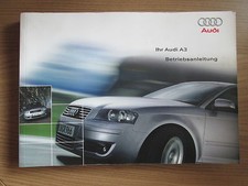Betriebsanleitung Bedienungsanleitung AUDI A3 8P