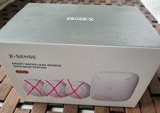 X-Sense Basisstation SBS50 für Wassermelder, Rauchmelder, Alarm (ohne Sensoren)
