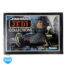 Star Wars Mini Catalog Jabba The Hutt ROTJ 1983 Kenner Vintage