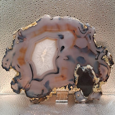 Große Naturfarbene Achat