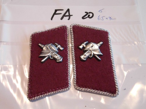 Feuerwehr kragenspiegel mit - feuerwehr,