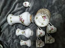 chodziez porzellan Polen 16 stück-Blumenvasen, Tassen, Untertassen