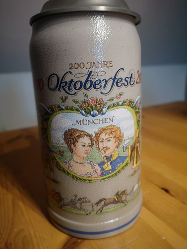 Oktoberfest krug 200 jahre - oktoberfest,