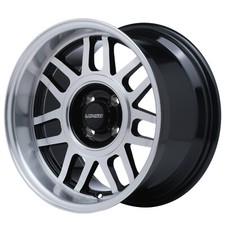 Lenso LW1 Felgensatz 7+9x16 LK4x100 für ein VW Golf 2, Golf 1, Corrado, Polo