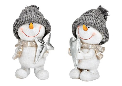 Lustiges schneemann paar - lustiges, m
