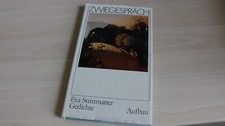 Zwiegespräch - Gedichte von Eva Strittmatter