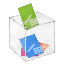 Losbox aus Acrylglas