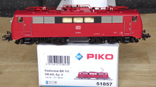 Piko 51857 H0 E-Lok BR 111 180-6 orientrot DB AG Epoche 5/6, mt DSS + LED-Licht