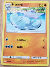 Morlord 97/214 Kräfte im Einklang Pokemon Karte Deutsch Rare