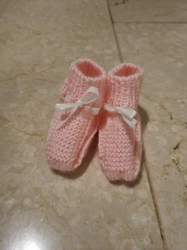 Babyschuhe selbstgestrickt - babyschuhe,,