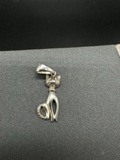 Anhänger 925 Sterling Silber silver Vintage Katze