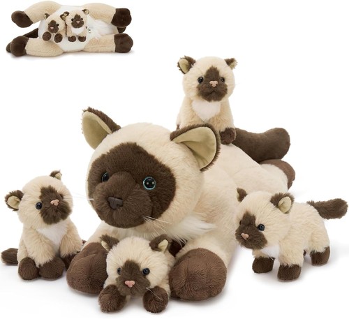 Siamkatze kuscheltier xxl 48cm - siamkatze,