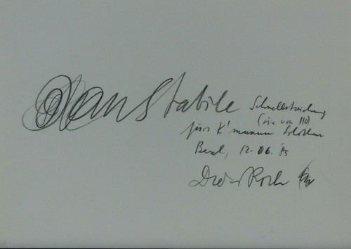 Dieter roth stabile - roth,