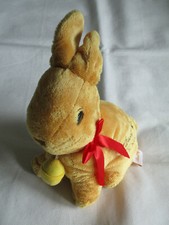 Lindt Goldhase Hase Plüsch mit Schleife rot Geheimfach /Versteck  ca. 25 cm  