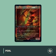 MTG | Holga, Relentless Rager | SECRET LAIR D&D | NM | EN | FOIL