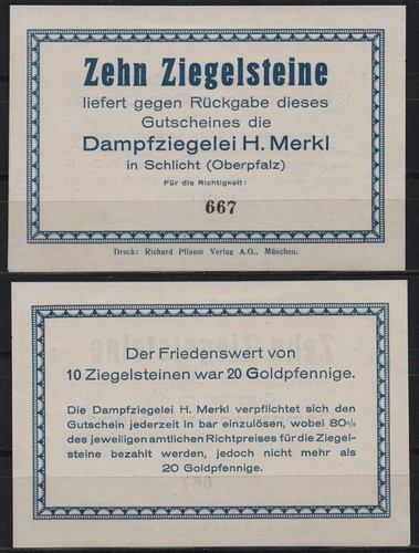 33007 notgeld schlicht - [33007],