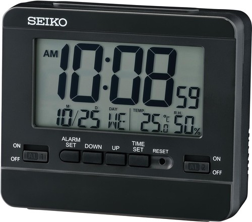 Seiko wecker lcd qhl086k - seiko,