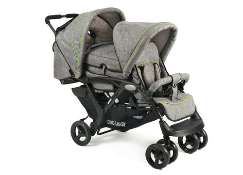 Chic baby geschwisterwagen - chic, 4