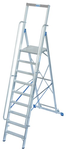 Stabilo stufen stehleiter - stufen-stehleiter, mit