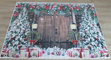 (S65) Bild Weinachten Foto Hintergrund 2,1m x1,5 m Leinwand Deko