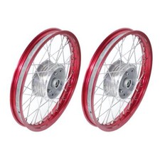Speichen Rad Felgen 2,75x16 Rot für Simson S51 KR51 Schwalbe S50 Star Sperber