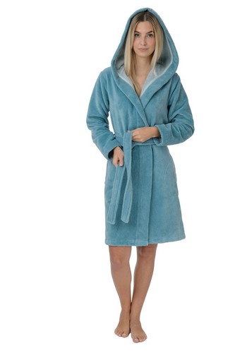 Damen bademantel badejacke mit - bademantel,