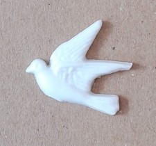 Wachsmotiv TAUBE weiß