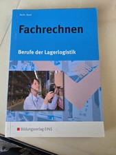 2x Bildungsverlag Eins Bücher für Lagerlogistik (Rechnen, Wirtschaft-Sozial)